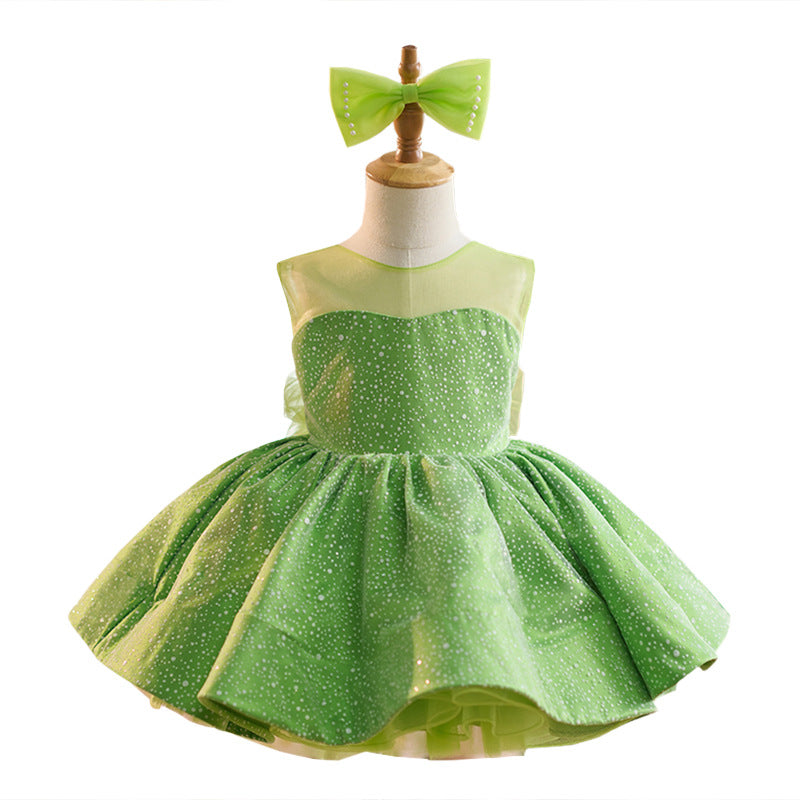 Elegant Baby Girl  Festival Dress Toddler Puffy Birthday Party Princess Dress