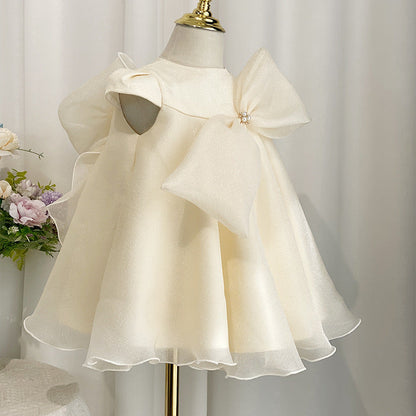 Summer Cute Baby Girl First Communion Dress Toddler Birthday Dresses