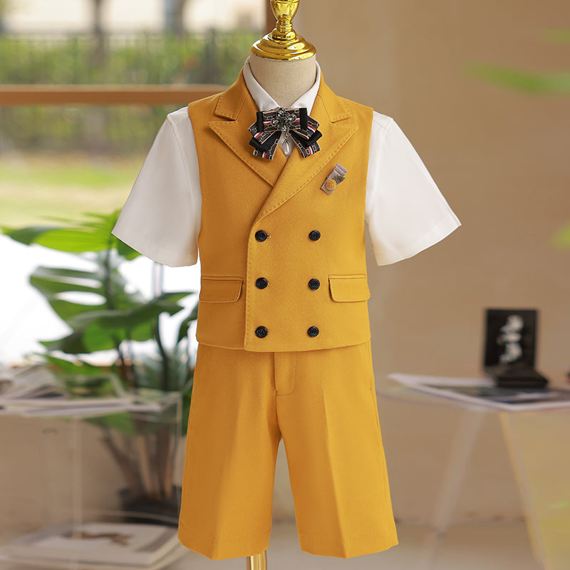 Fashion Boys  Summer Wedding Suit Set