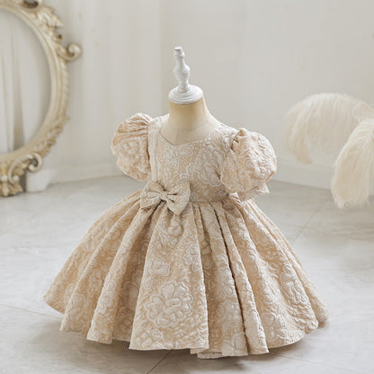 Elegant Little Girl Birthday Party Dress Toddler Flower Girl Dress