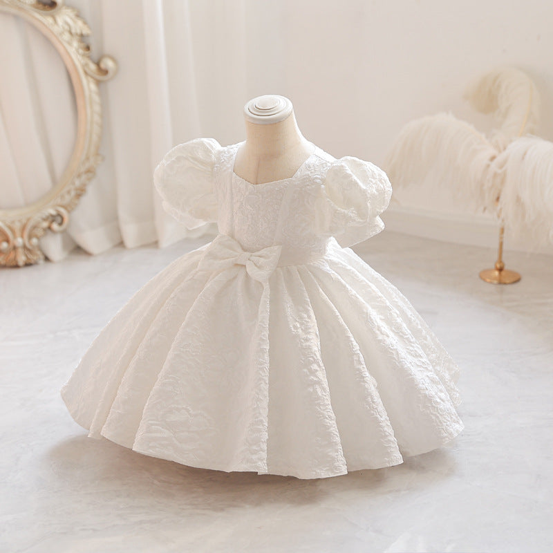 Elegant Little Girl Birthday Party Dress Toddler Flower Girl Dress