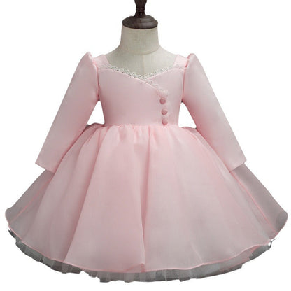 Girls Christmas Dress Baby Birthday Princess Dress