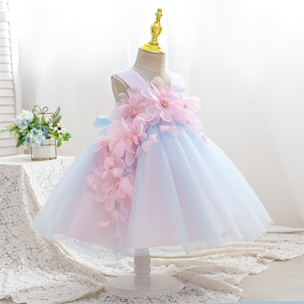 Elegant Baby Girls Beauty Pageant Dresses Toddler  Christening Dresses