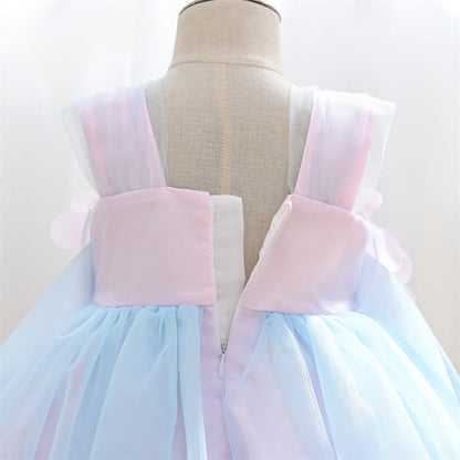 Elegant Baby Girls Beauty Pageant Dresses Toddler  Christening Dresses