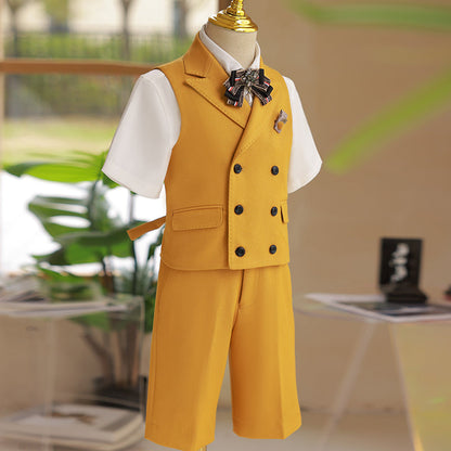 Fashion Boys  Summer Wedding Suit Set