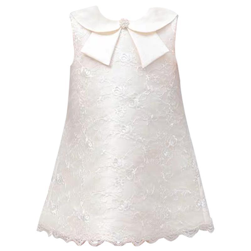 Elegant Baby Girl Embroidery Christening Dresses  Toddler Birthday Princess Dress