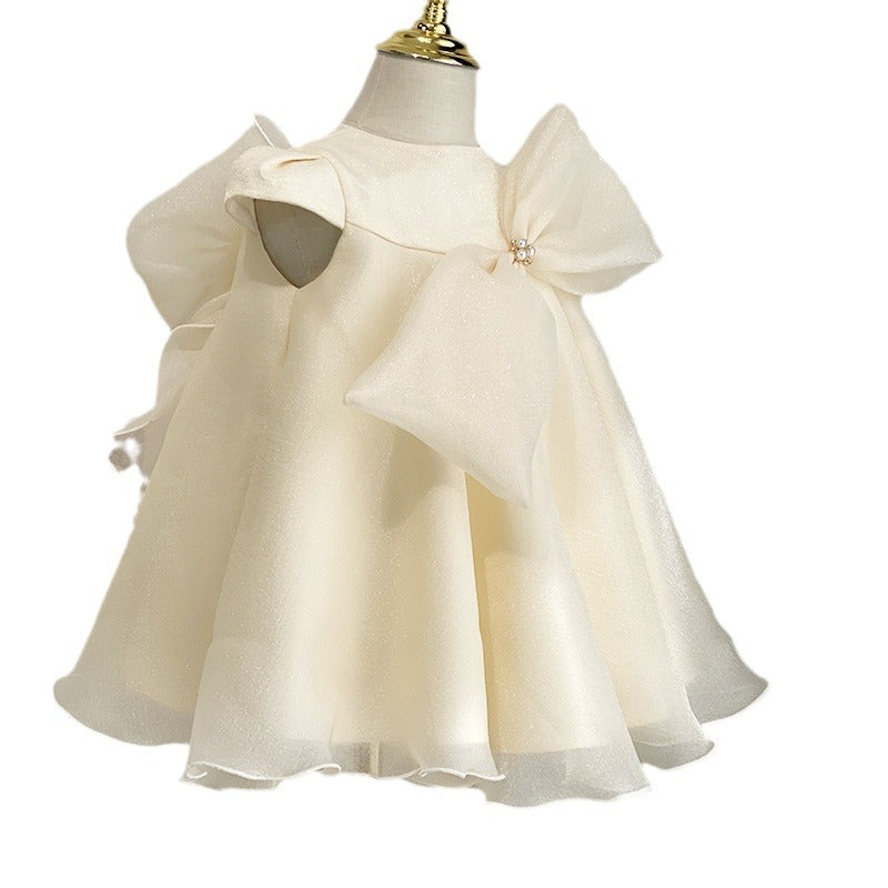 Summer Cute Baby Girl First Communion Dress Toddler Birthday Dresses