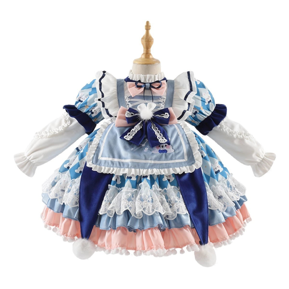 Halloween New Girls Dress Lolita Princess Dress Baby Girls Dress