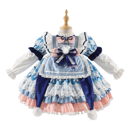 Halloween New Girls Dress Lolita Princess Dress Baby Girls Dress