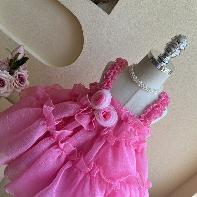 Elegant Baby Beauty Pageant Dresses Travel  Dress Toddler Little Girl Formal Dresses