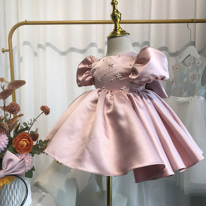 Elegant Baby Flower Girl Dresses Toddler Party Dresses