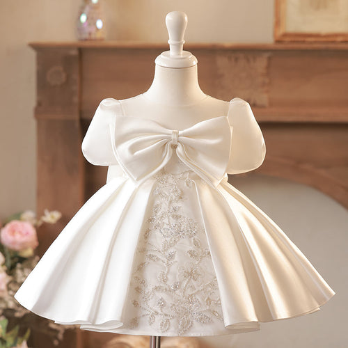 Toddler Ball Gowns  Baby Girl Elegant Pageant First Communion Wedding Princess Dress