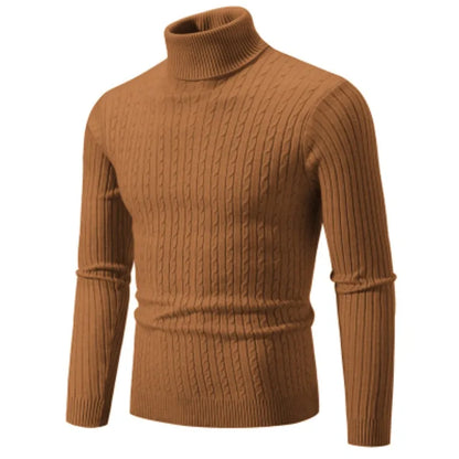 DAH-Knitted High Neck Sweater – Cozy Elegance for Every Occasion