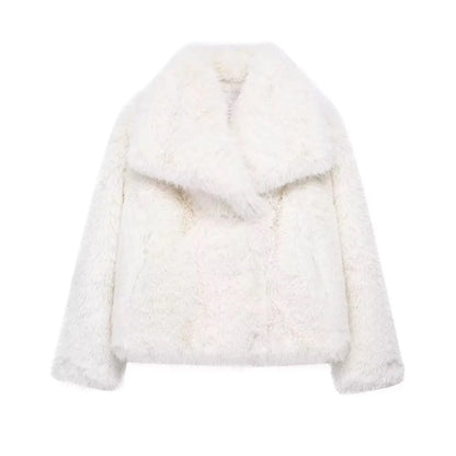 DAH Jade™ | Luxe Faux Fur Winter Coat – Bold Style, Ultimate Comfort