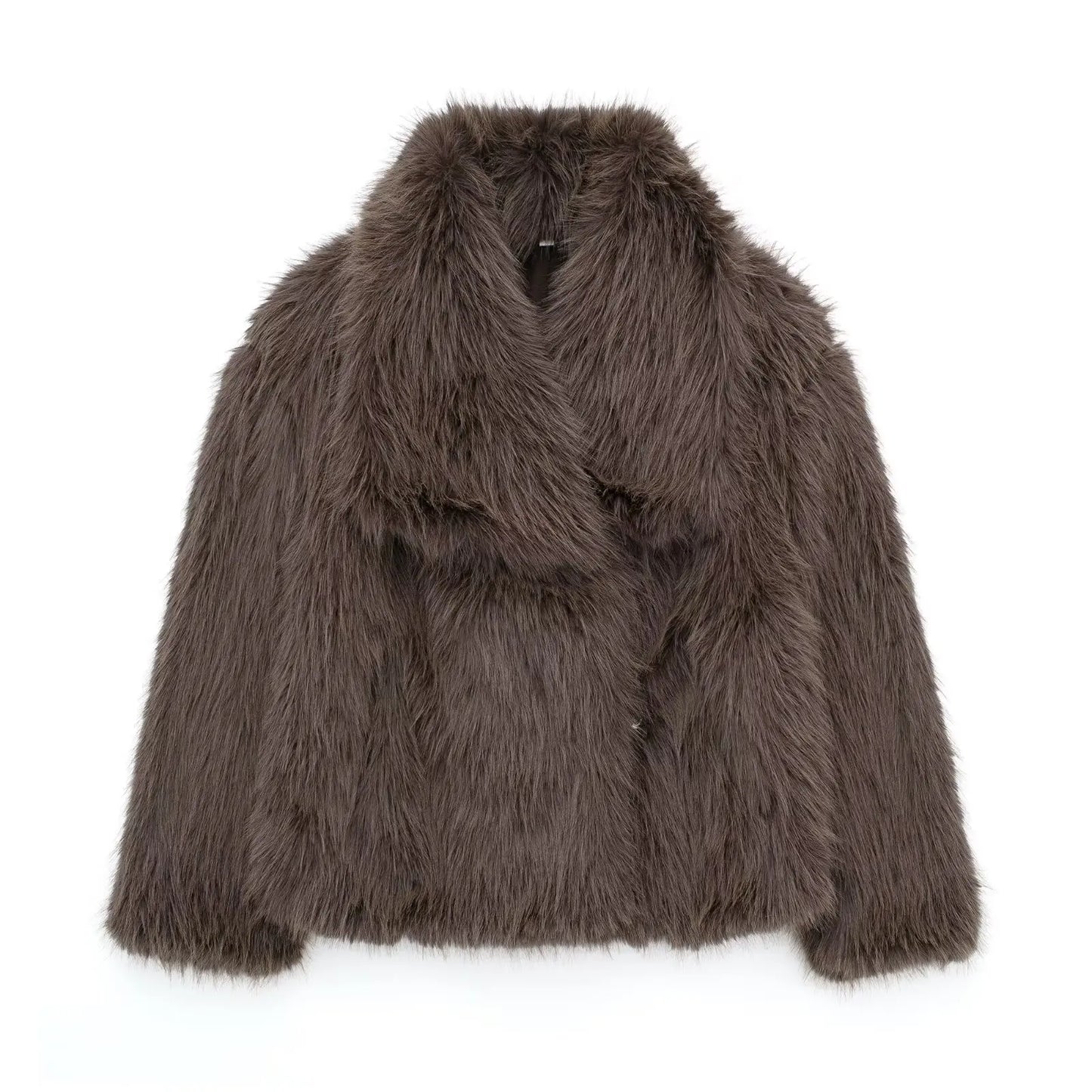 DAH Jade™ | Luxe Faux Fur Winter Coat – Bold Style, Ultimate Comfort