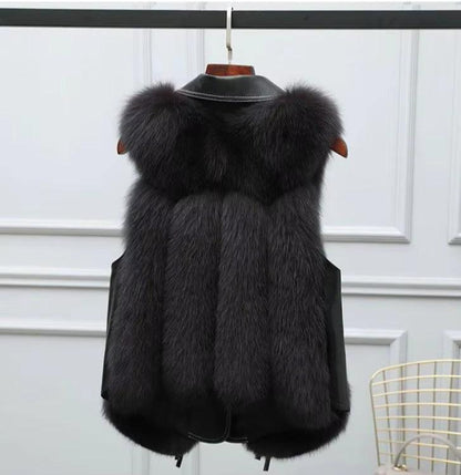 DAH Elysian Faux Fur Vest: Sophisticated Warmth Meets Ethical Style