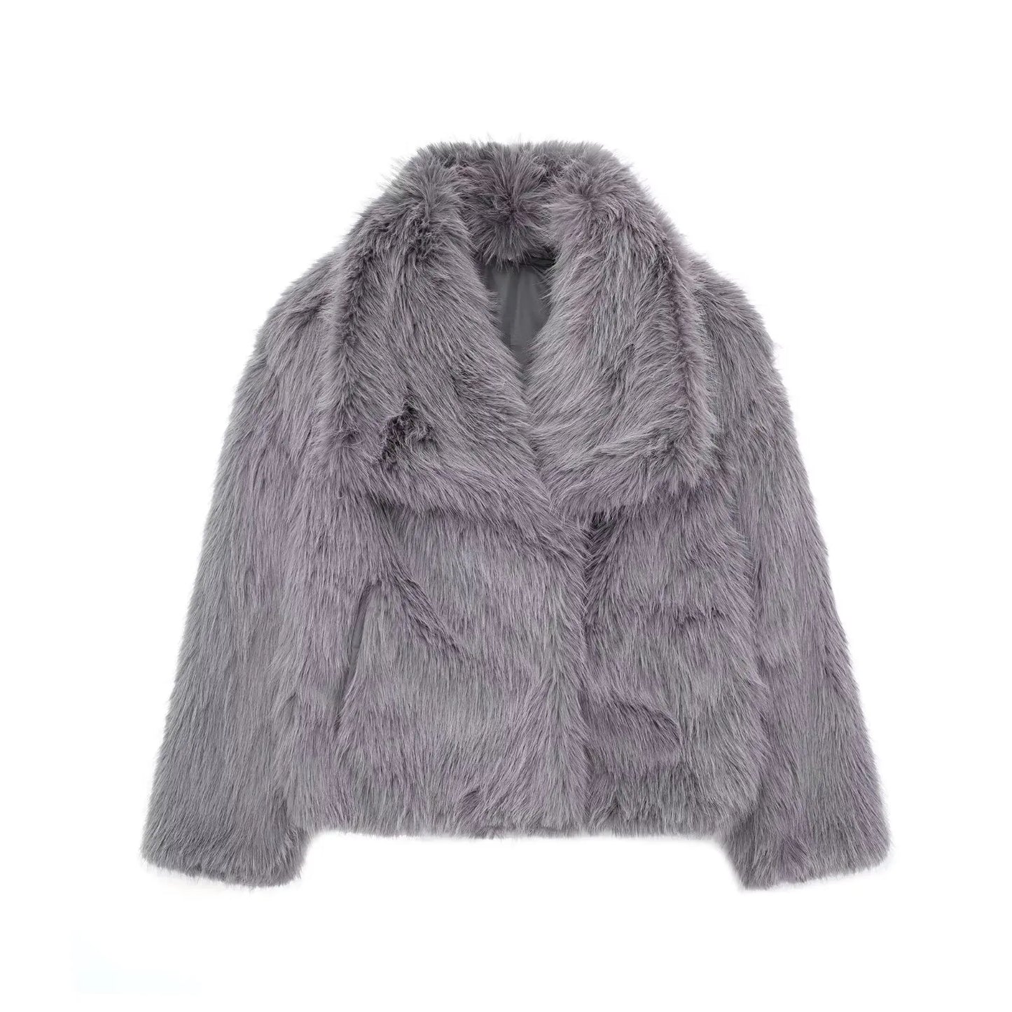 DAH Jade™ | Luxe Faux Fur Winter Coat – Bold Style, Ultimate Comfort