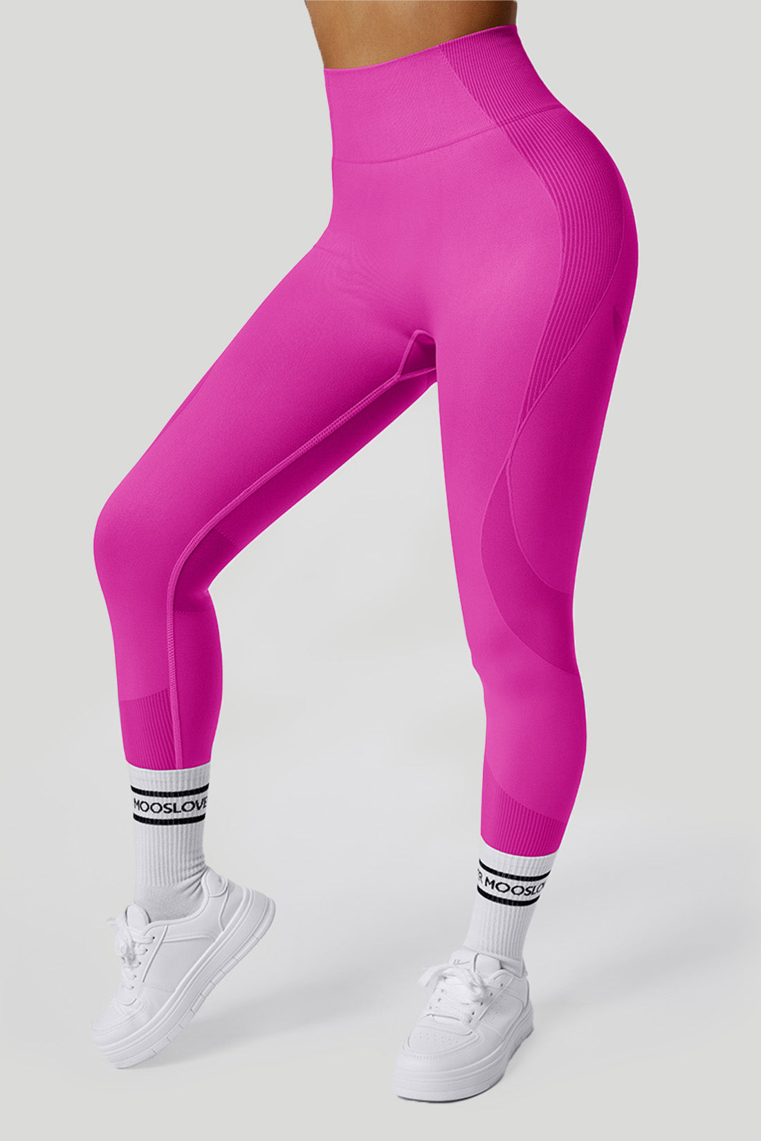 DAH Seamless Tummy Control Gym Legging Set