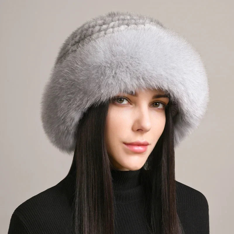 DAH Mink Fur Cap – Luxurious Warmth with Italian Craftsmanship