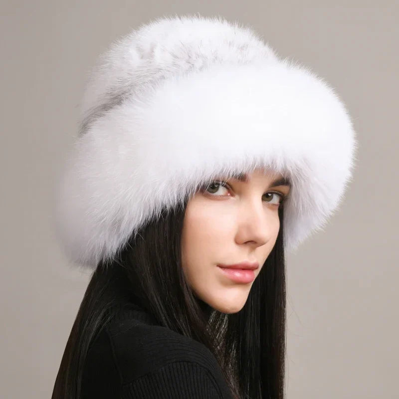 DAH Mink Fur Cap – Luxurious Warmth with Italian Craftsmanship