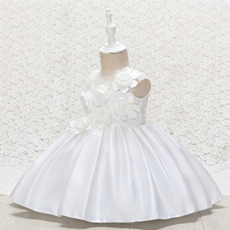 Elegant Little Girl Princess Dresses Toddler Birthday Dresses