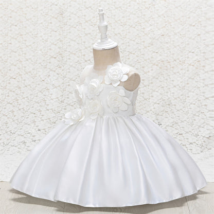 Elegant Little Girl Princess Dresses Toddler Birthday Dresses