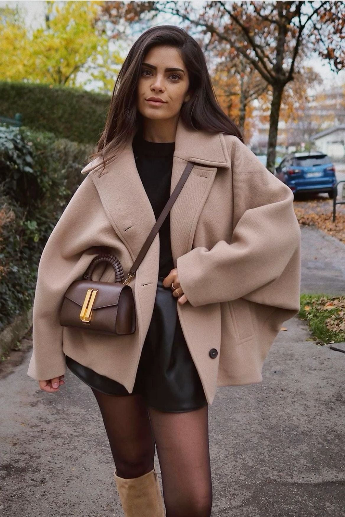 DAH Olivia | Classic Wool Oversized Coat