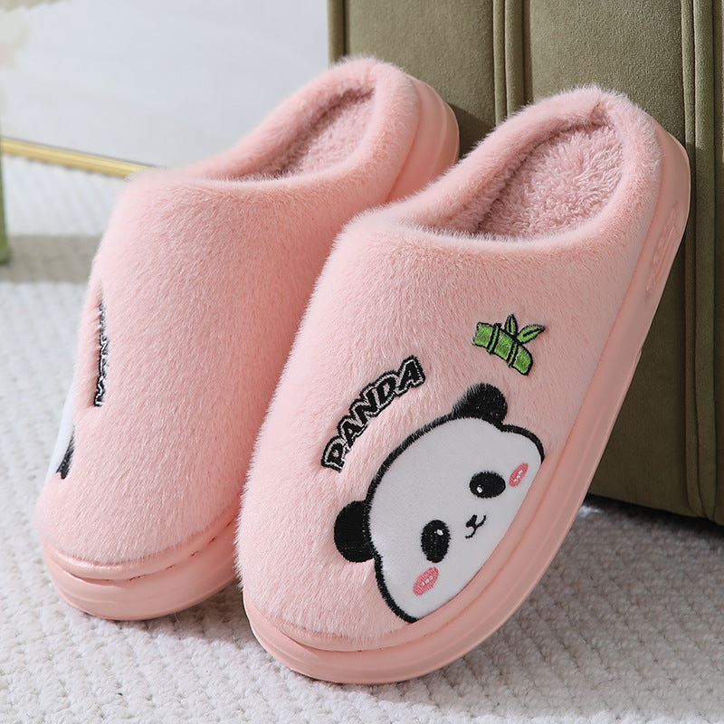 DAH Cute Cartoon Panda Slippers: The Ultimate Winter Comfort for Your Feet!