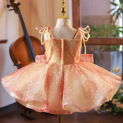 Elegant Baby Girl Christening Dresses Toddler Prom Dress