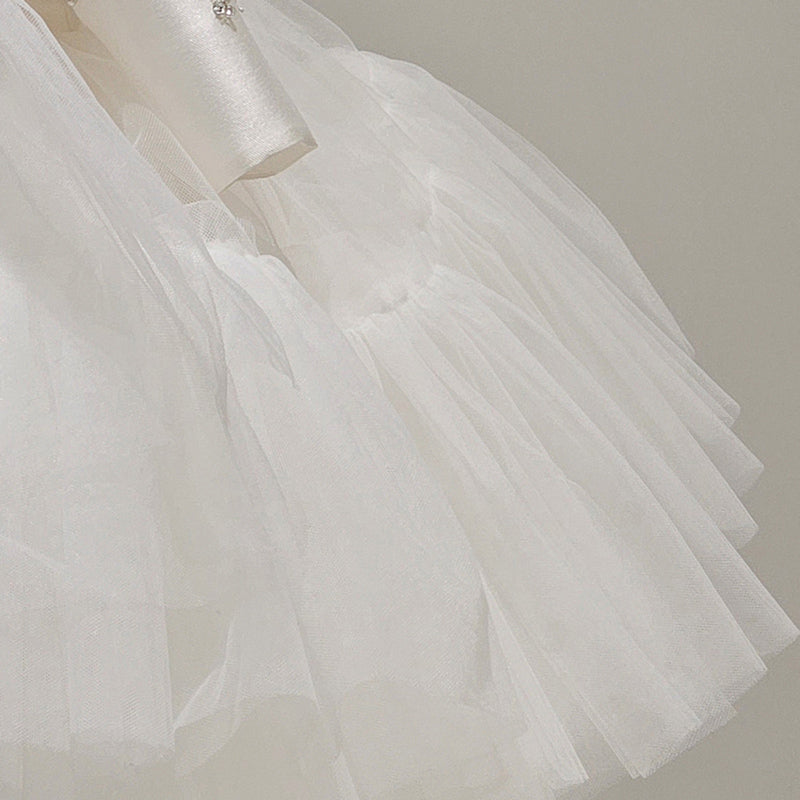 Elegant Baby First Communion Dress Girl Pageant Dresses