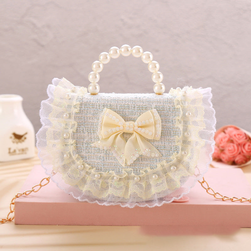 Flower Girl Bow Children's Bag Girl Princess Bag