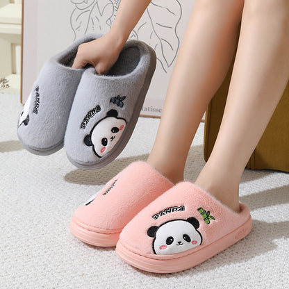 DAH Cute Cartoon Panda Slippers: The Ultimate Winter Comfort for Your Feet!