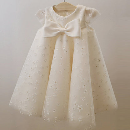 Toddler Daily Dress Girl First Communion Pageant Baptism Birthday Party Dress