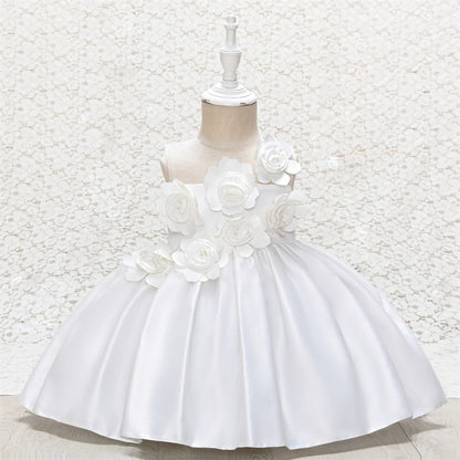 Elegant Little Girl Princess Dresses Toddler Birthday Dresses