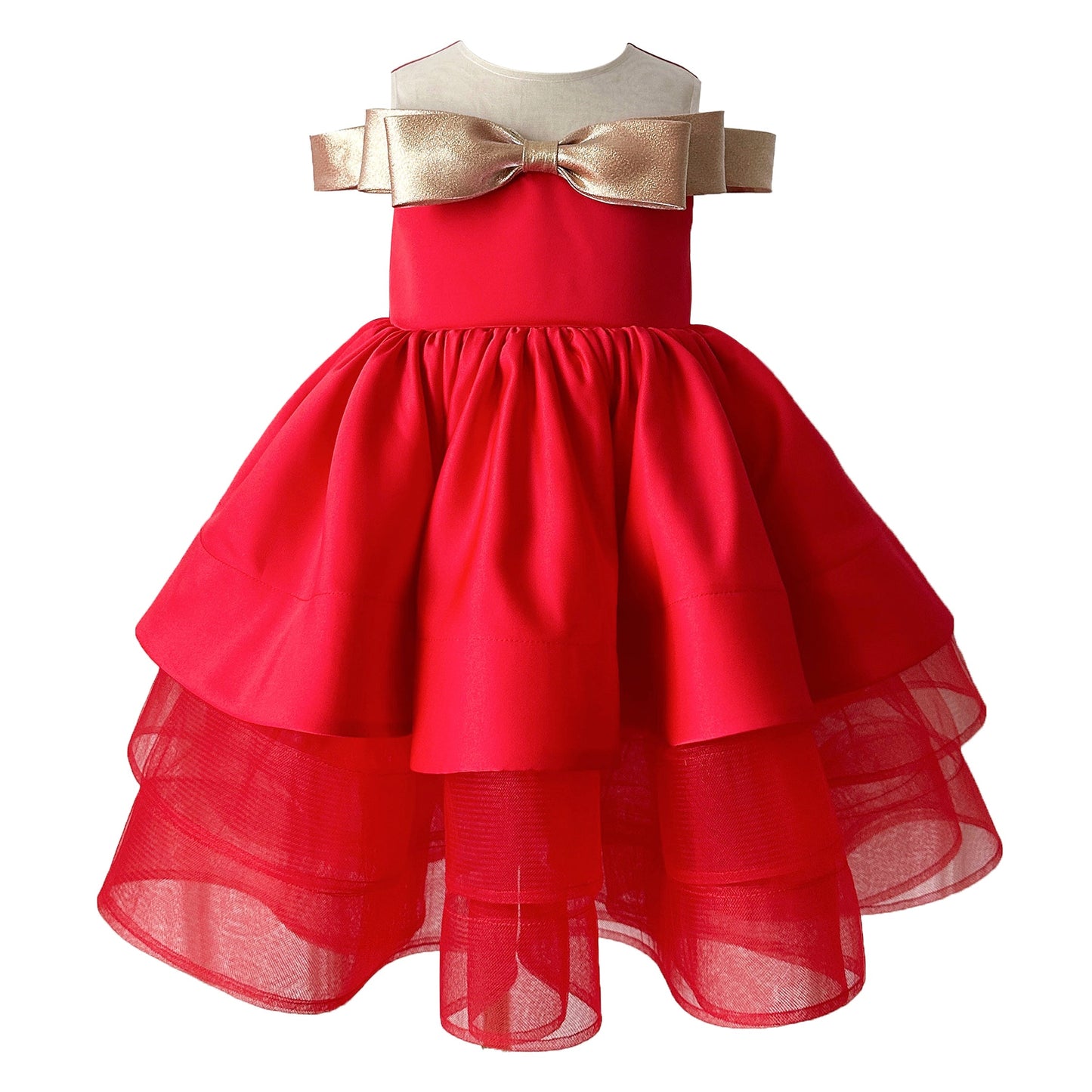 Luxurious Baby Girl Christmas Dress Beauty Pageant  Dress Toddler First Communion Dresses