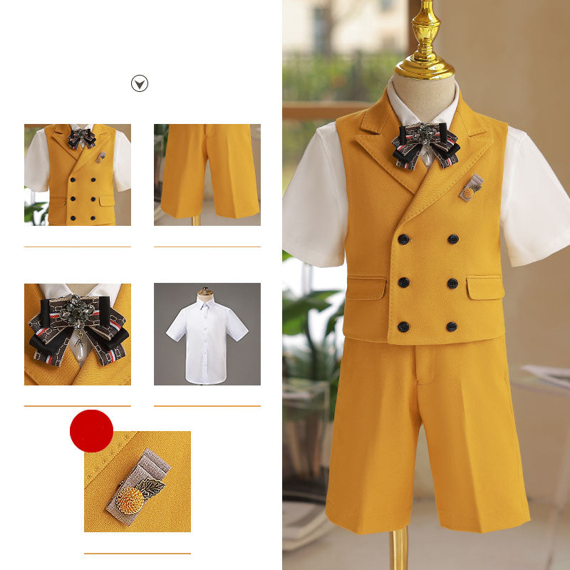 Fashion Boys  Summer Wedding Suit Set