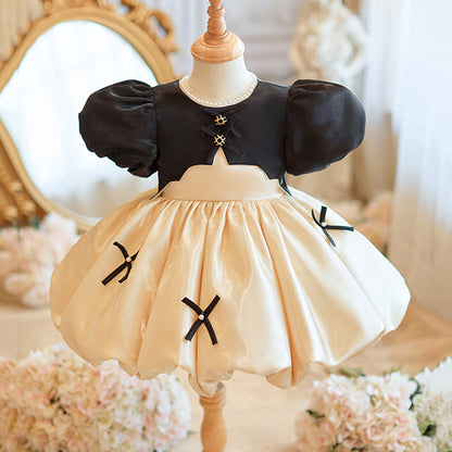 Elegant Baby Christening Gown Toddler First Communion Ball Gown