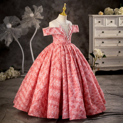 Girls Princess Dress Birthday Party Dress