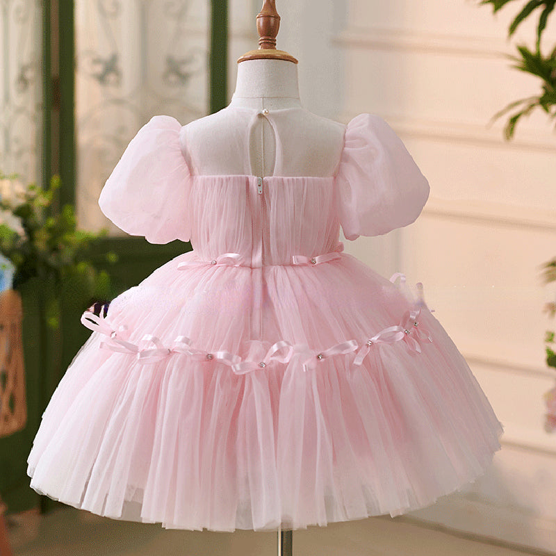 Elegant Baby Girl First Communion Dress Toddler Prom Dress