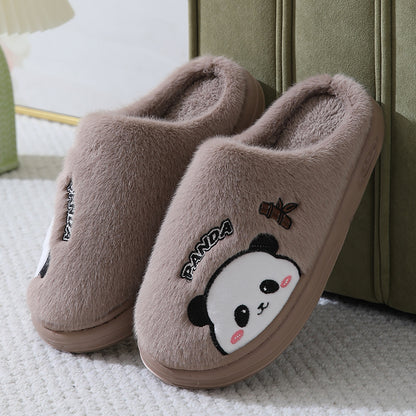 DAH Cute Cartoon Panda Slippers: The Ultimate Winter Comfort for Your Feet!