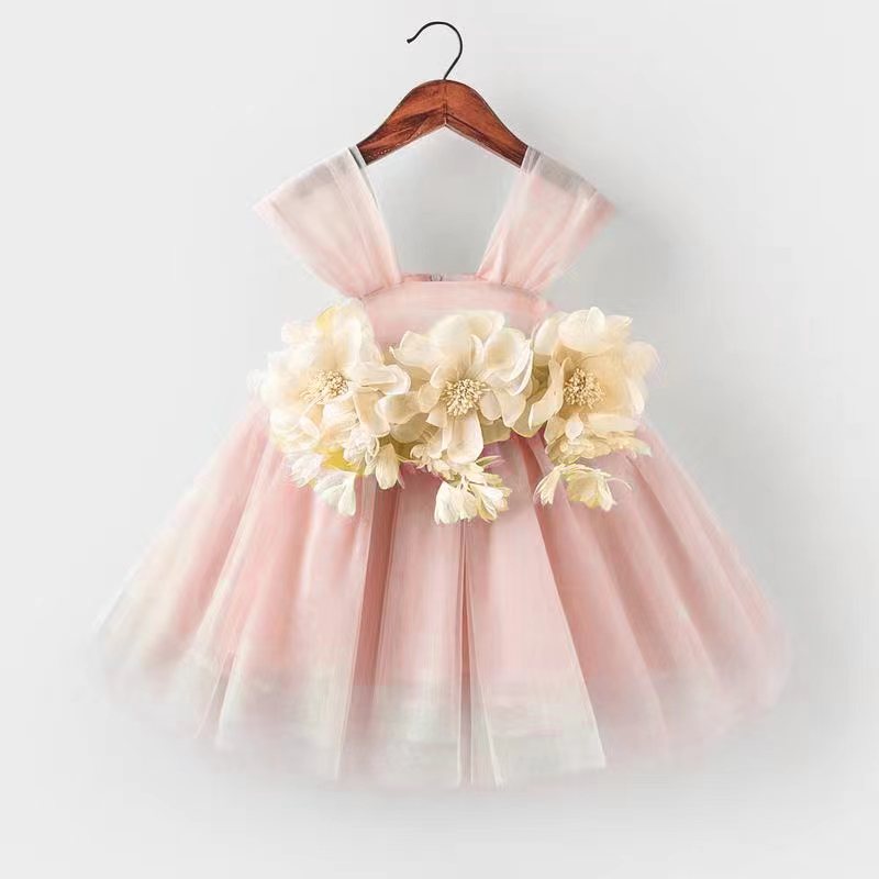 Drip-A-Holic Baby Flower Girl Dress – Toddler Birthday Party & Formal Summer Dress