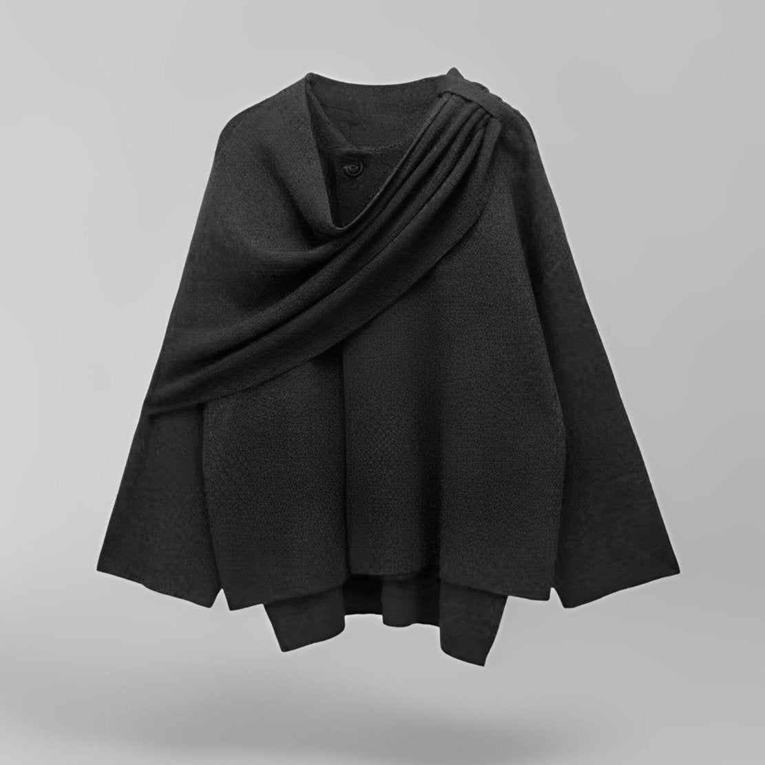 DAH Livia Cape Coat – Effortless Elegance for Every Occasion