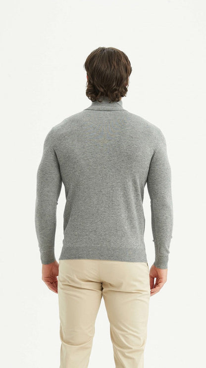 DAH Quarter-Zip Sweater – Premium Comfort with Cashmere Touch Innovation