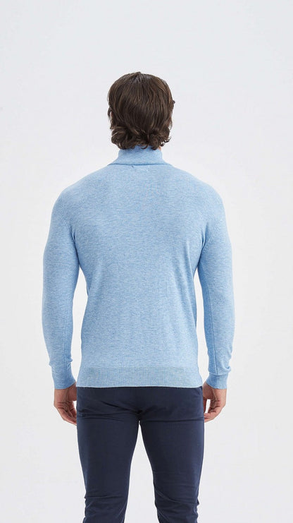 DAH Quarter-Zip Sweater – Premium Comfort with Cashmere Touch Innovation