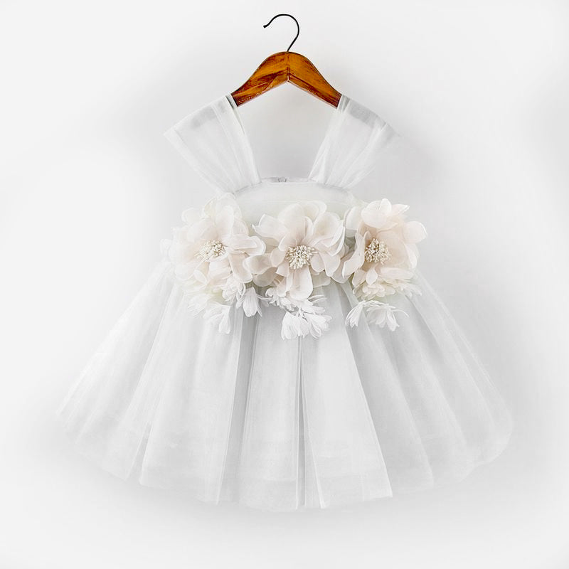 Drip-A-Holic Baby Flower Girl Dress – Toddler Birthday Party & Formal Summer Dress