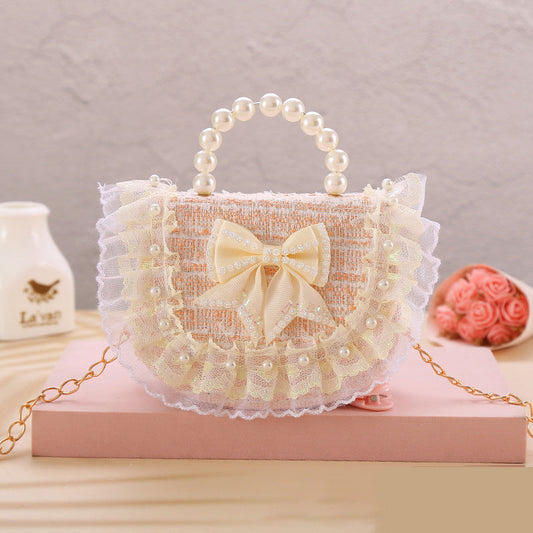 Flower Girl Bow Children's Bag Girl Princess Bag