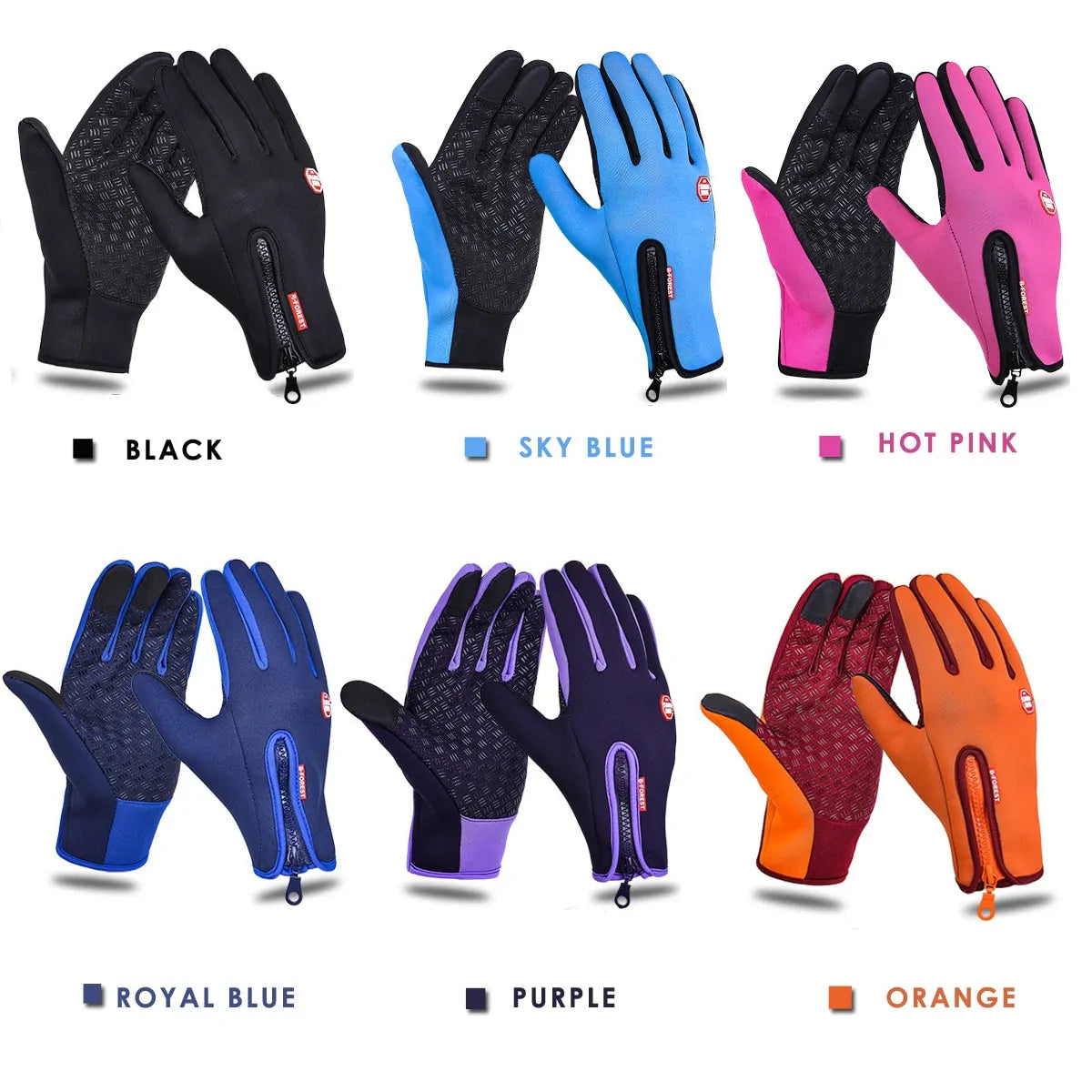 DAH Touchscreen Compatible Unisex Gloves